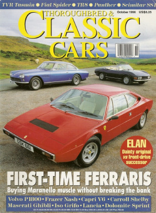 THOROUGHBRED & CLASSIC CARS 1996 OCT - CAPRI vs CAPRI, LASTER-JAG, ELANS
